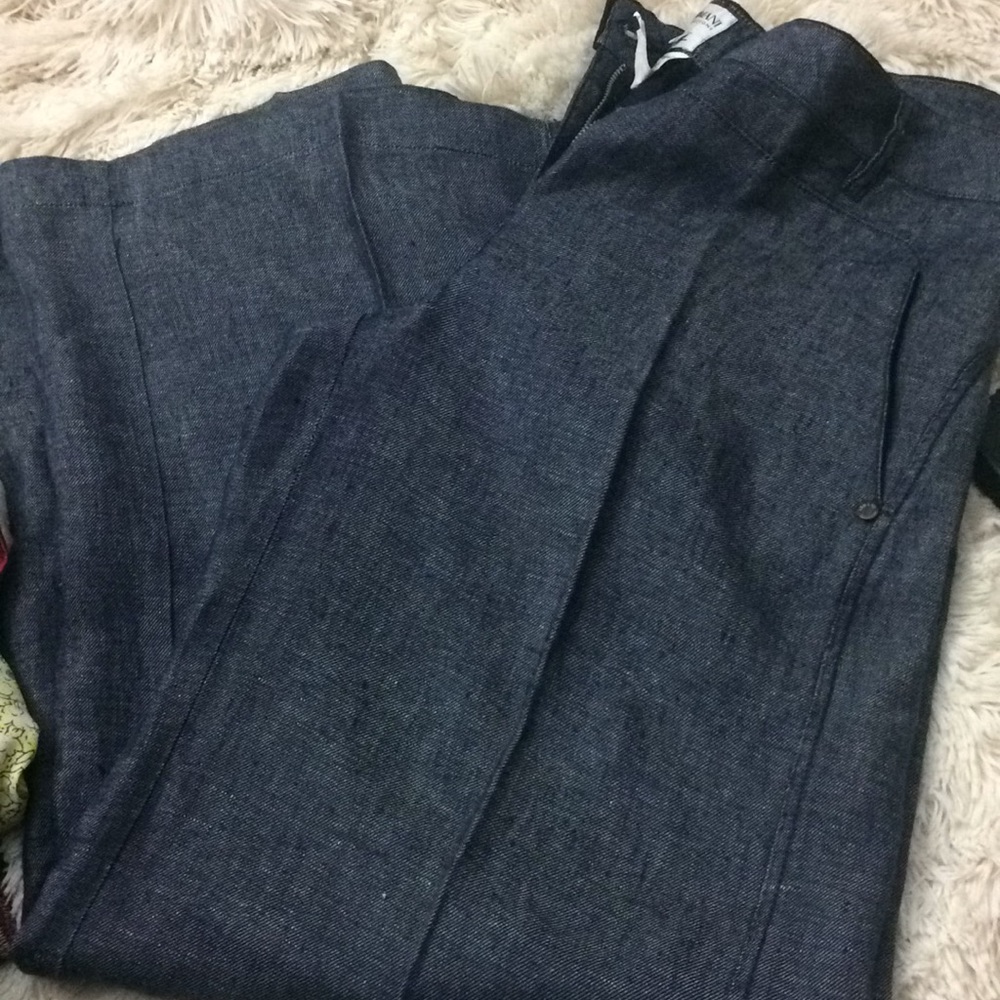 Armani collezioni wide leg casual pants